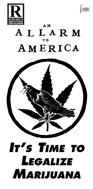 Crow says, "It's time to legalize marijuana."